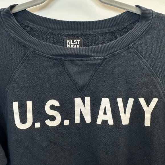 NLST US Navy Crewneck Sweatshirt Small - Picture 4 of 11